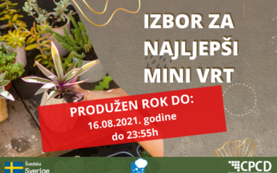 Produžen rok – Izbor za najljepši jestivi mini vrt