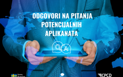 Odgovori na pitanja vezana za dodjelu grant sredstava za Inicijative društvene odgovornosti kompanija