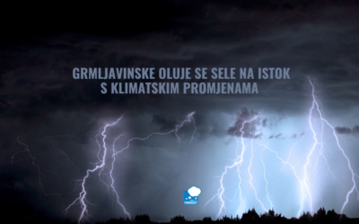 Grmljavinske oluje sele se na istok s klimatskim promjenama