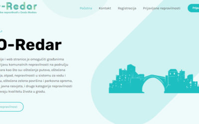 MO-Redar: Aplikacija za akitivno sudjelovanje građana u očuvanju kvalitete života u Gradu Mostaru